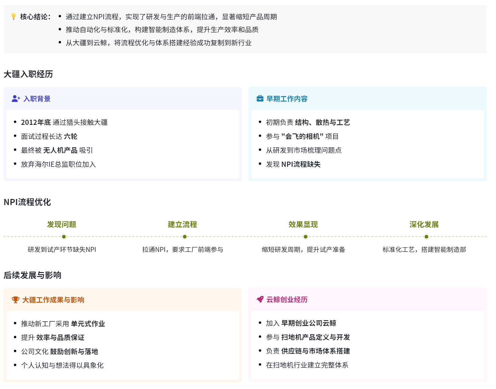 从无人机到扫地机：我的硬件创业十年与“具象化”实践